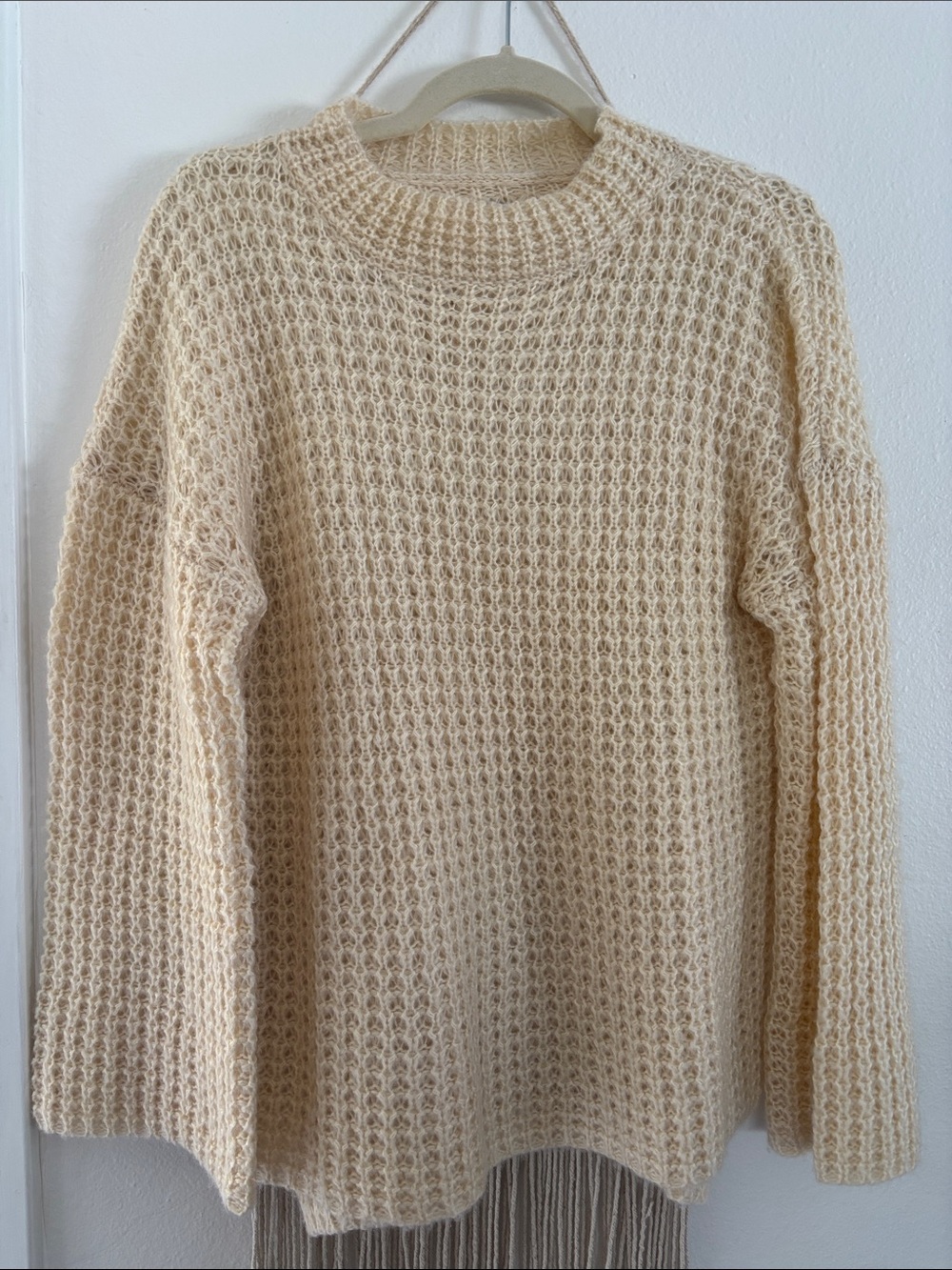 O'Neill Soft Cream Waffle Crewneck Sweater